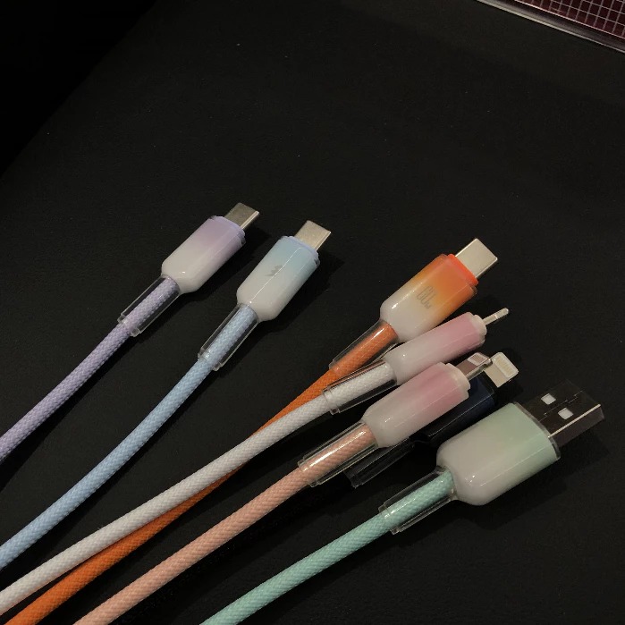 【12/12~12/15雙12特價】七彩糖果充電線