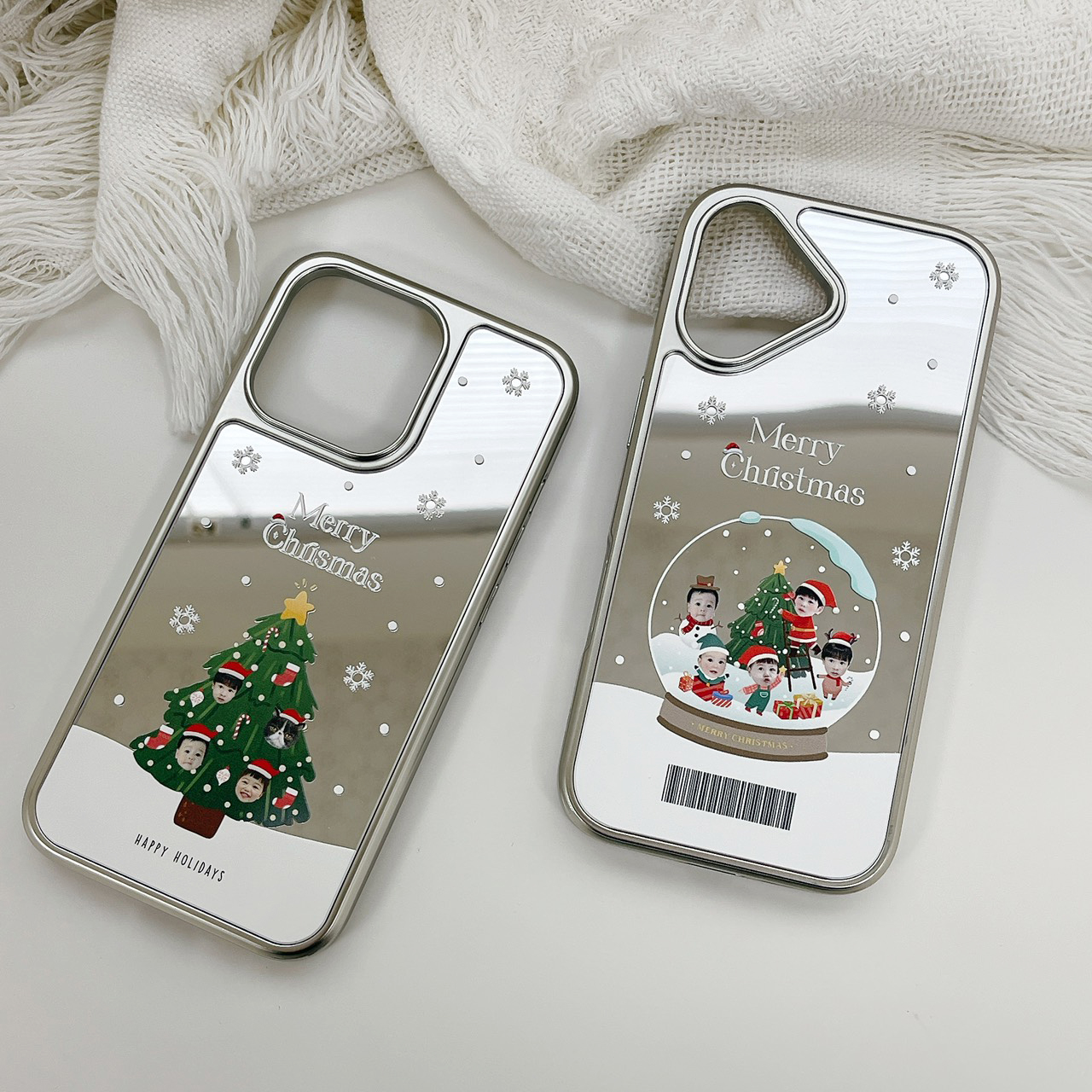 聖誕客製 ｜Magsafe 聖誕鏡面防摔磁吸手機殼