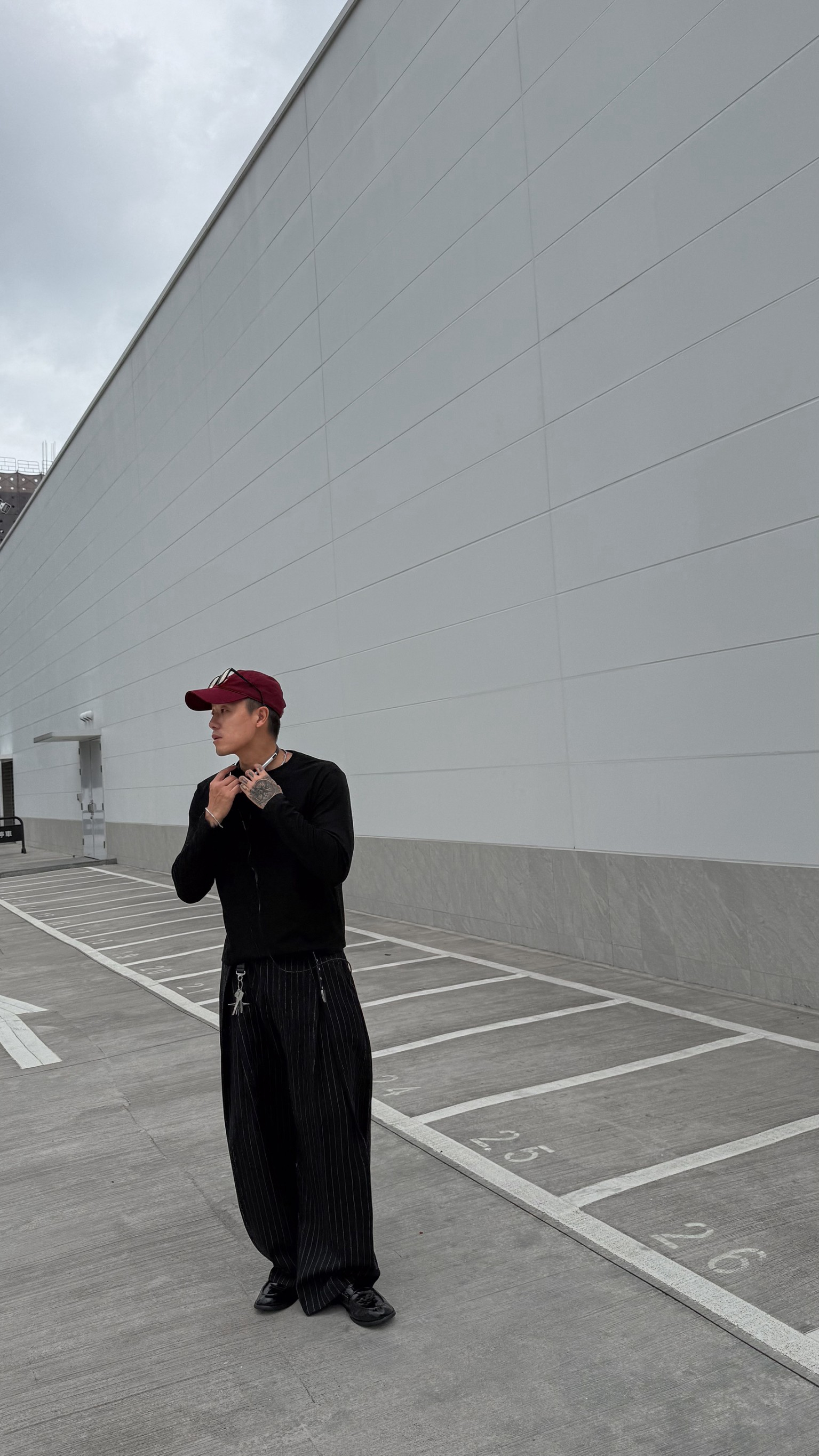 極超彈修身短版長袖基本TEE(可當內搭)4