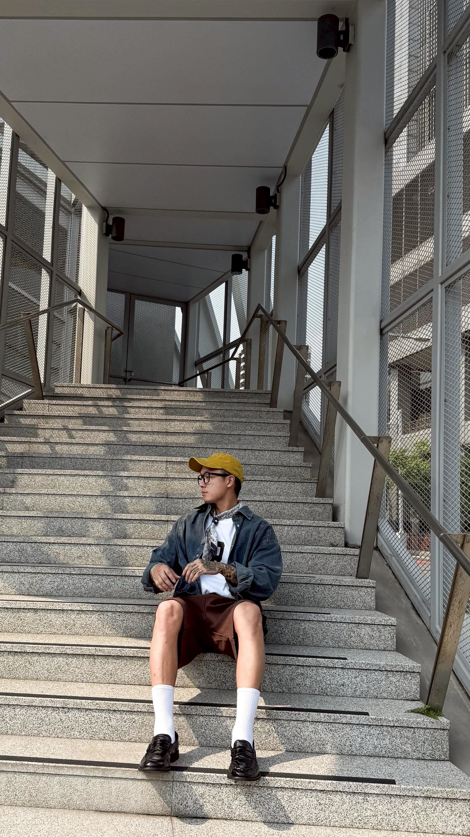 職人剪裁垂墜感七分西裝褲10