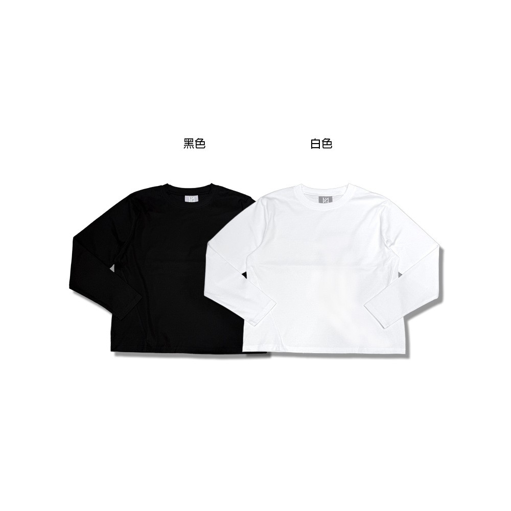 極超彈修身短版長袖基本TEE(可當內搭)19