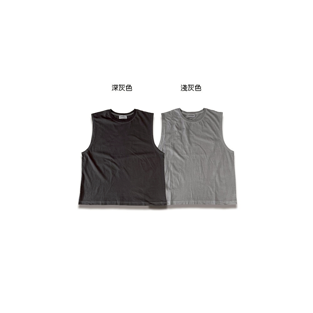 街頭洗舊寬鬆無袖背心18