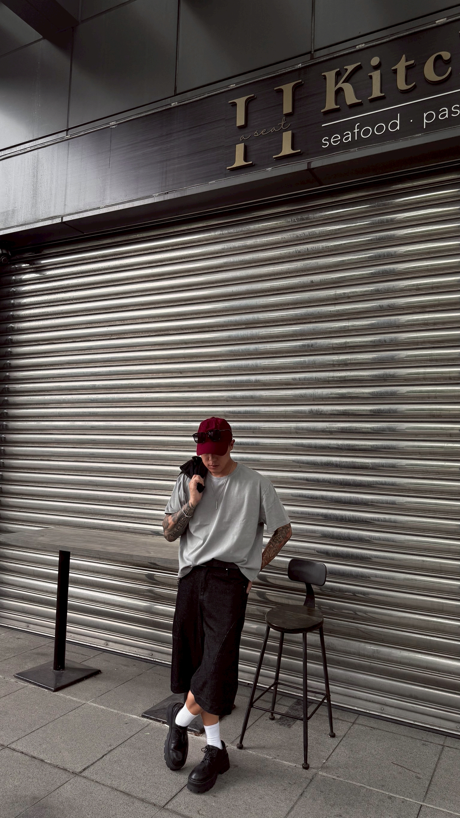 街頭水洗BOXY短寬版型TEE7