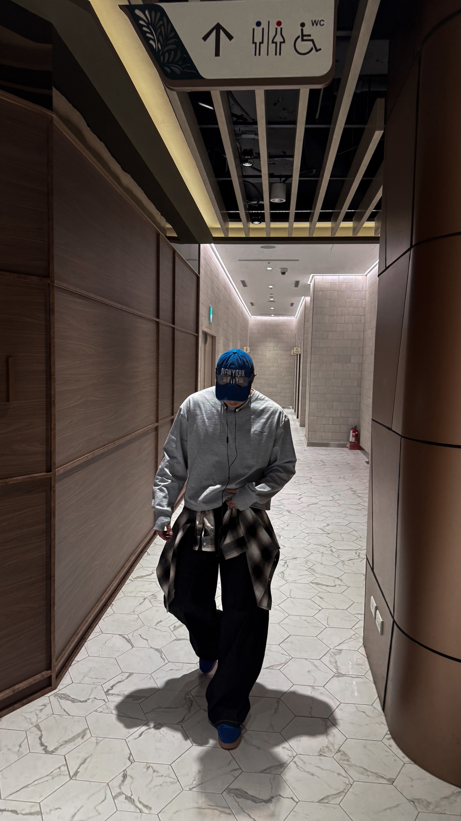 街頭金屬單寧牛仔寬褲15