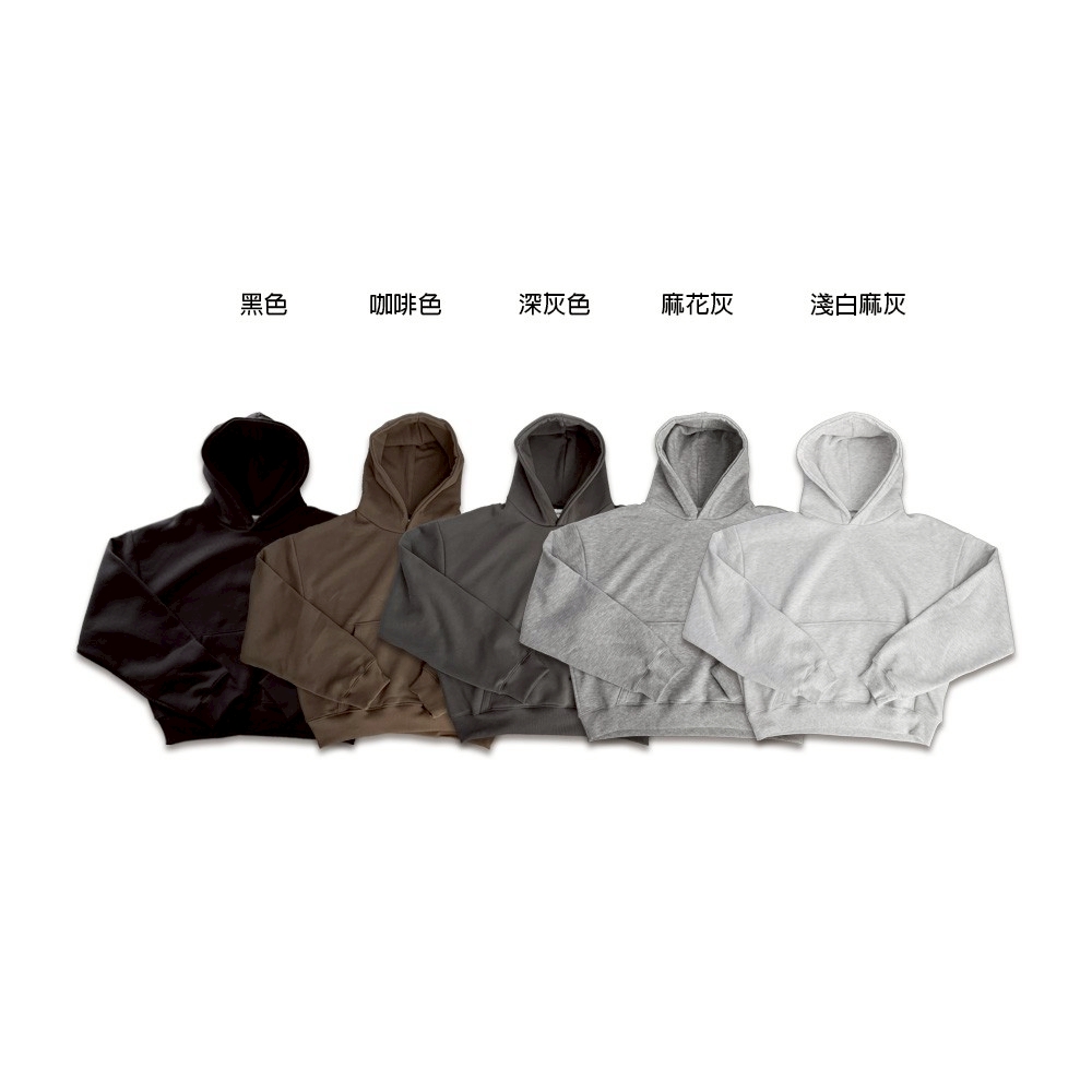 BOXY百搭素面短版帽TEE2