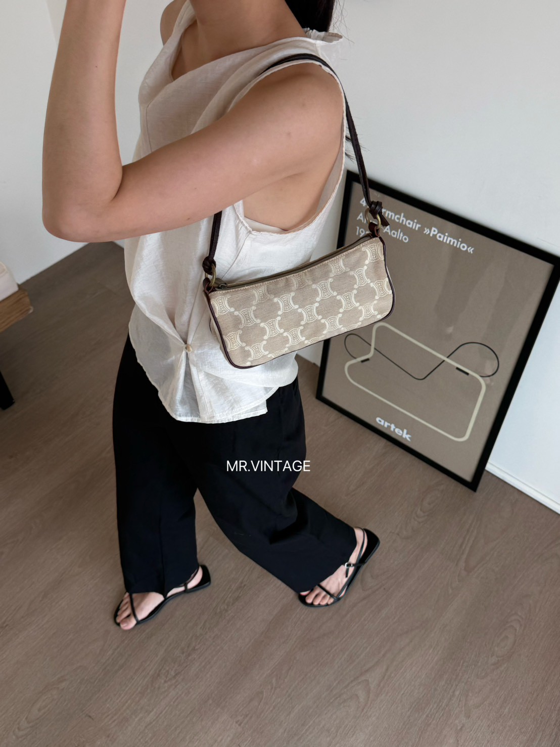 Celine牛仔hobo1