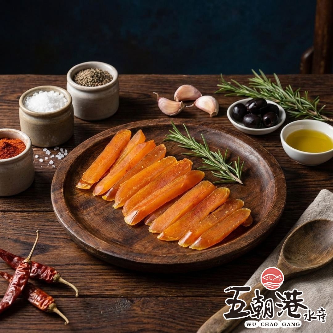 【五朝港水產】優等一口烏魚子(100g)