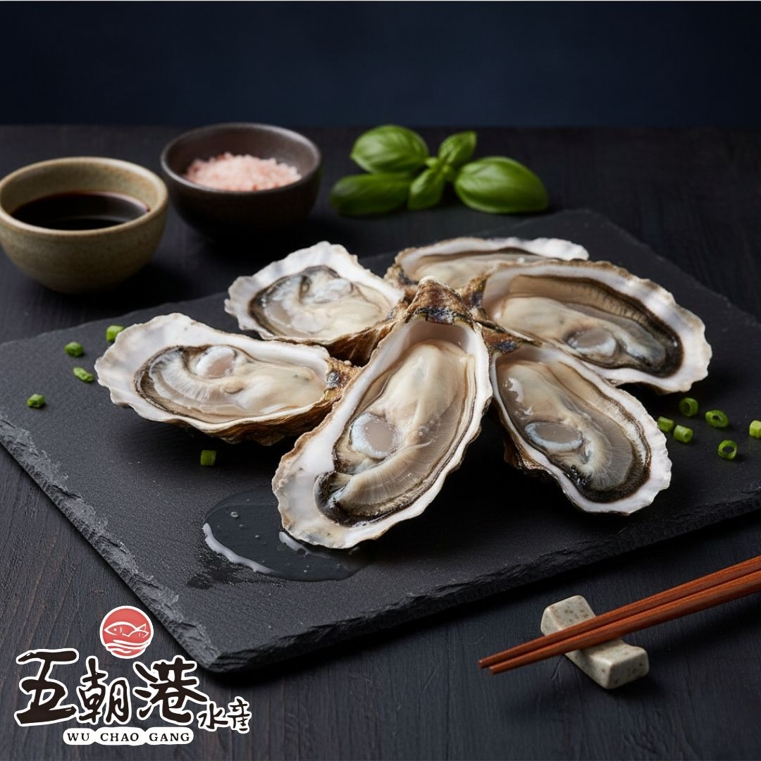 【五朝港水產】韓國半殼生蠔