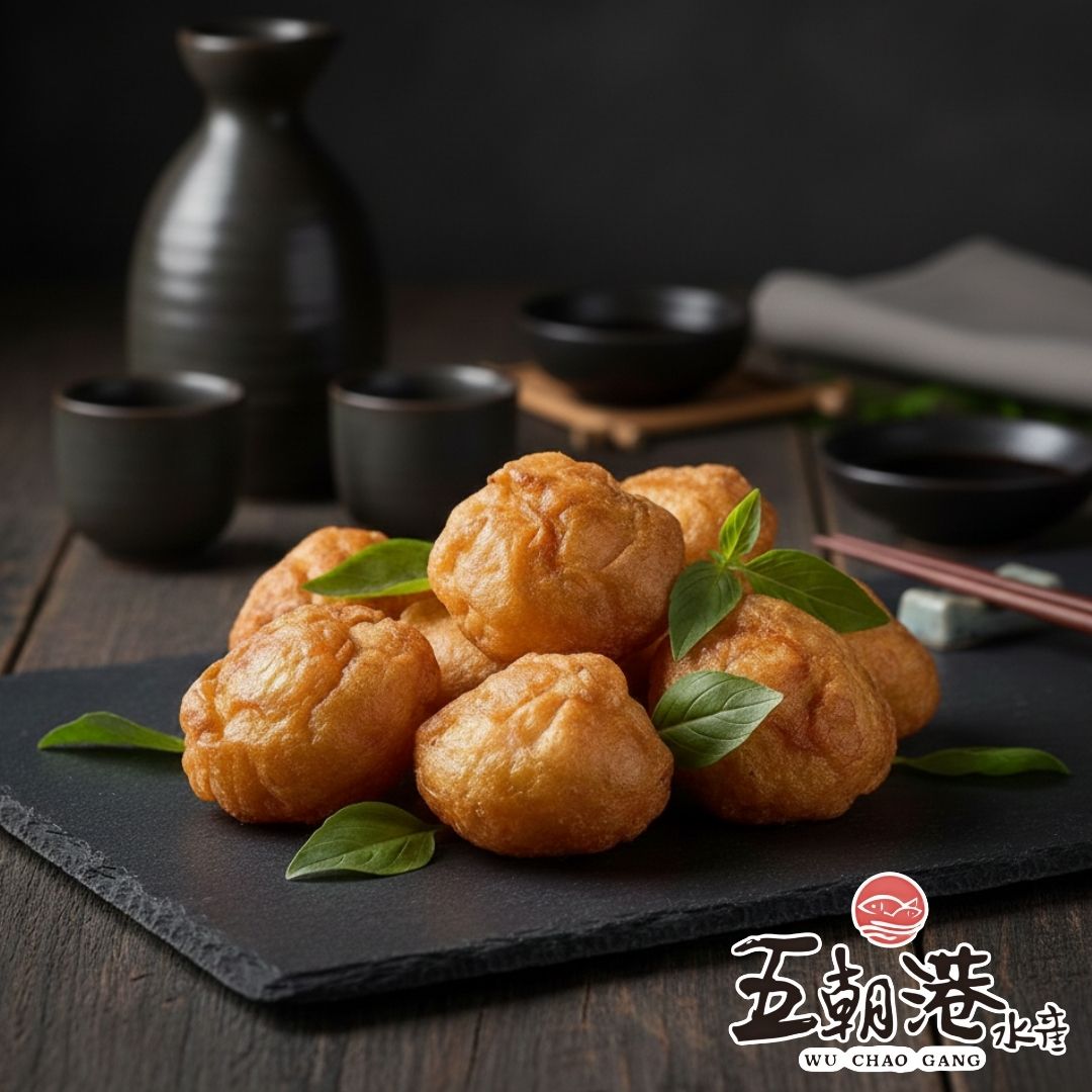 【五朝港水產】手工花枝丸(250g)