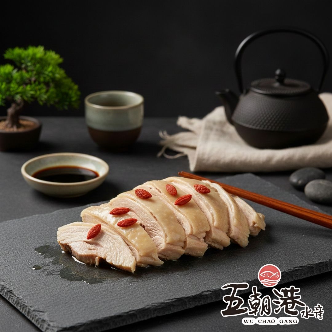 【五朝港水產】花好月釀醉雞腿