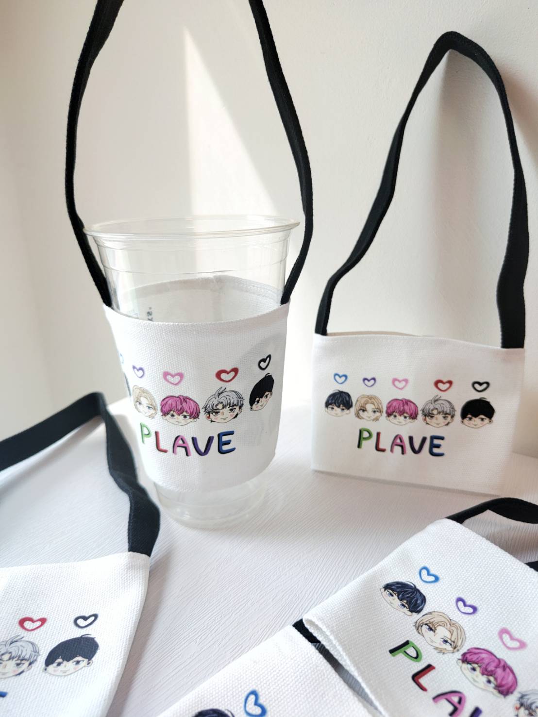 客製化帆布杯套|可印 Logo、照片、姓名|環保飲料提袋|企業贈品・活動紀念品6
