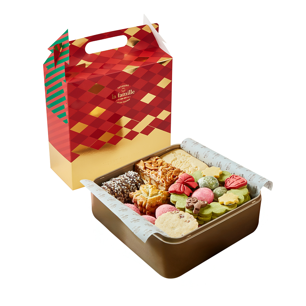 Christmas Assorted Cookies Gift Box 聖誕曲奇禮盒