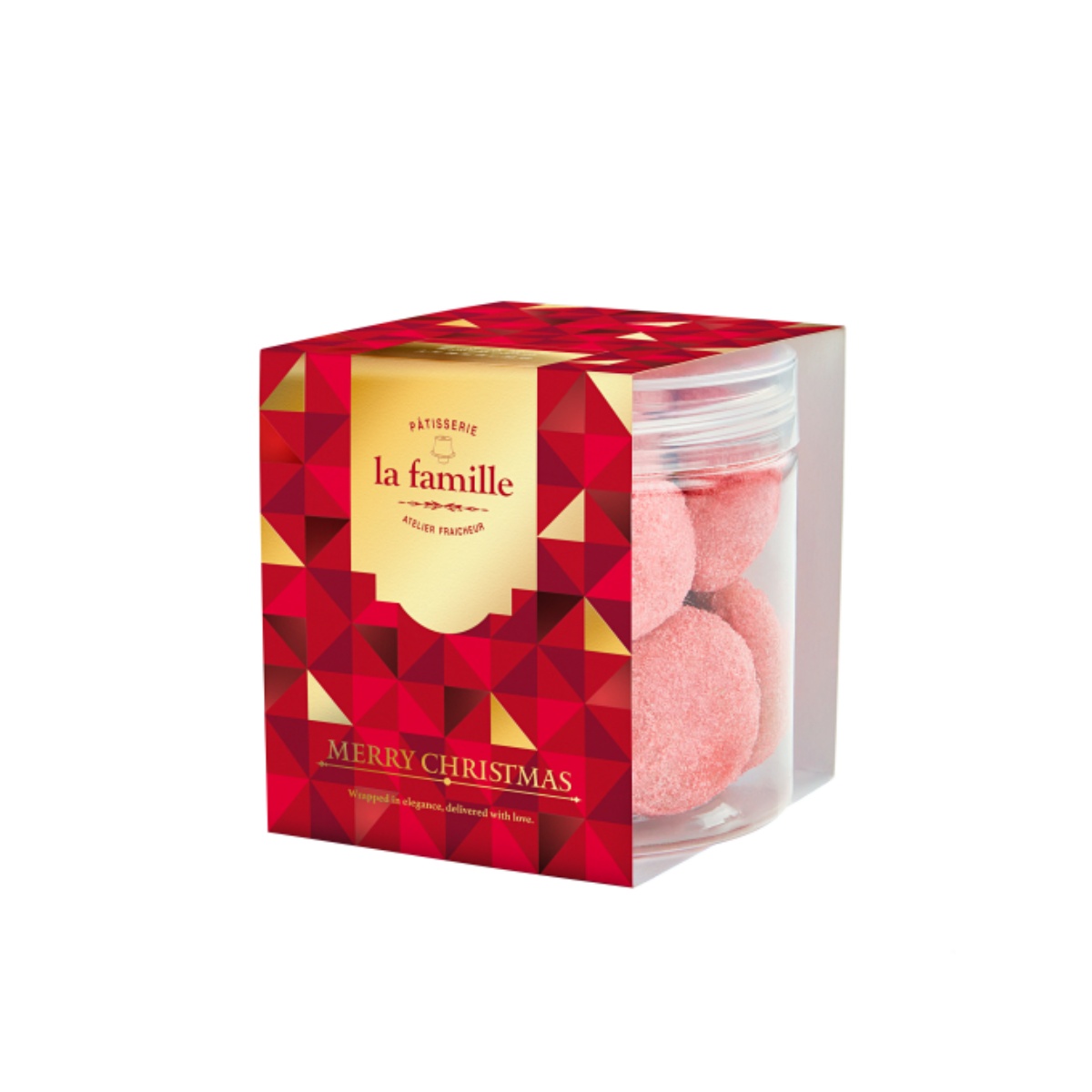 Strawberry Almond Snowball Cookies 士多啤梨杏仁脆球