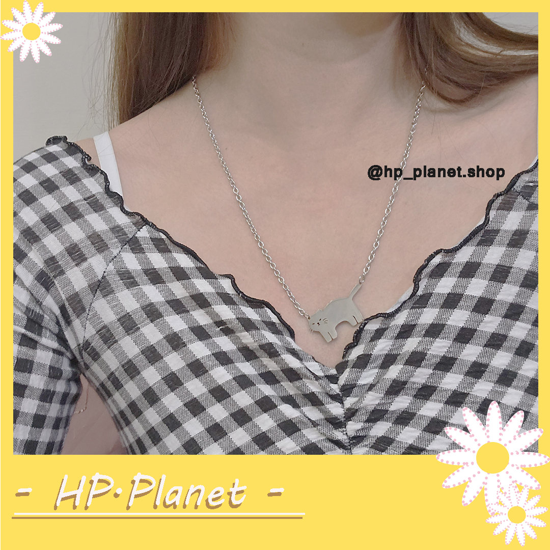 個性鏤空貓貓長鍊 個性鏤空貓貓長鍊