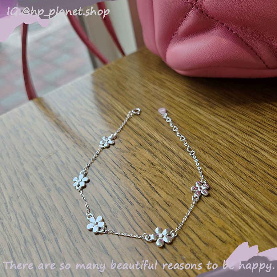 闆娘推薦!人氣小花925純銀手鍊