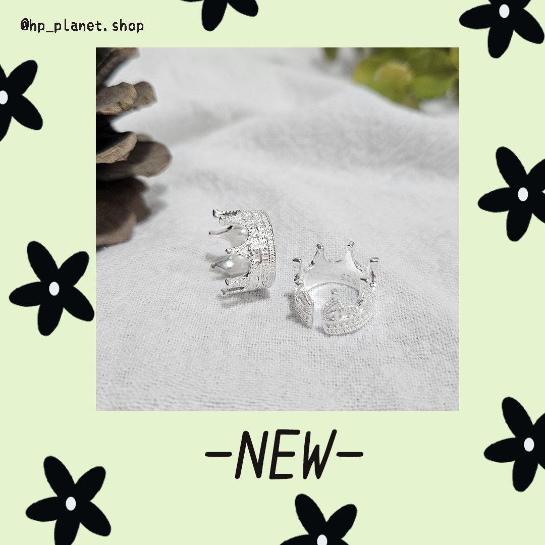 925純銀女王皇冠耳骨夾 925純銀女王皇冠耳骨夾