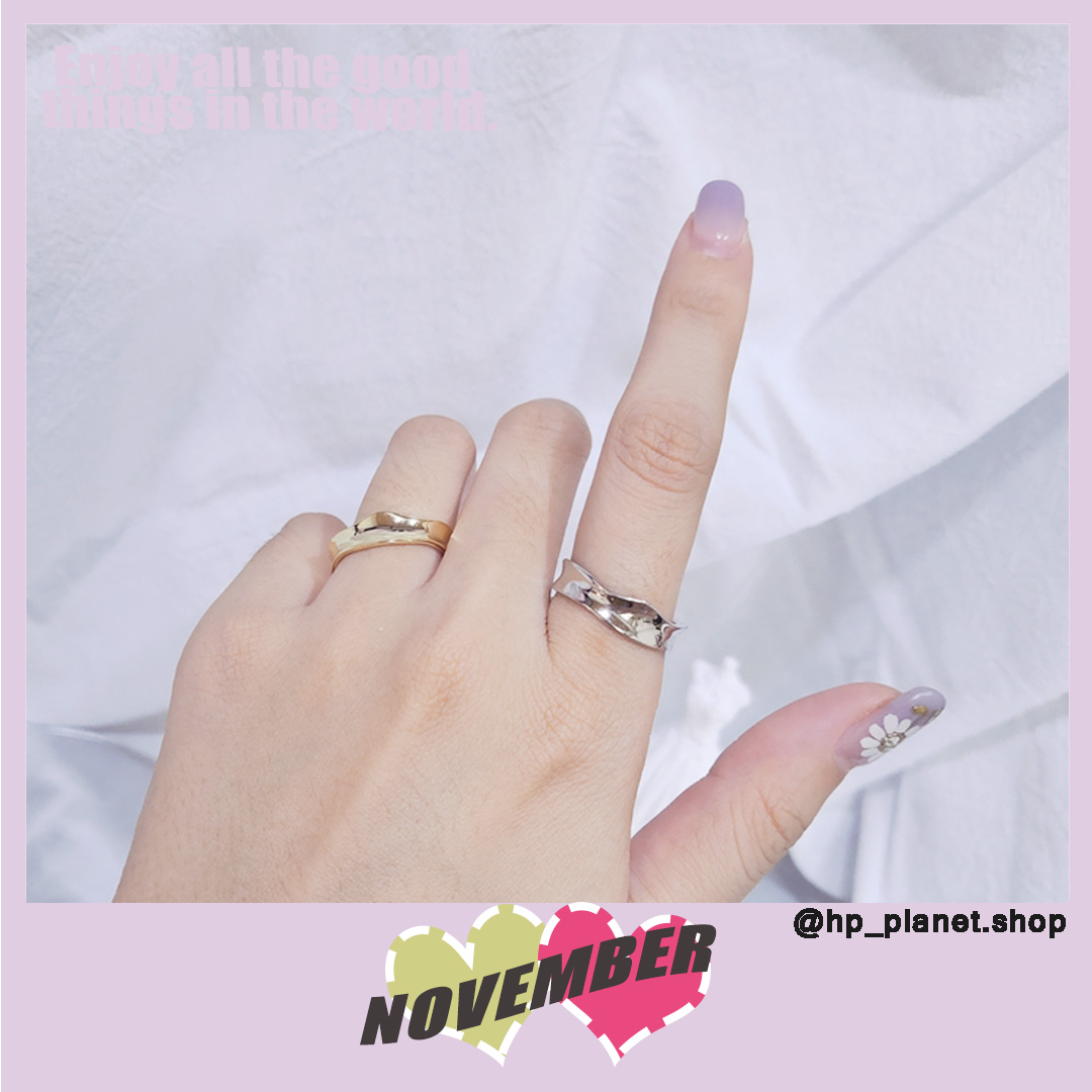 美式不規則925銀戒