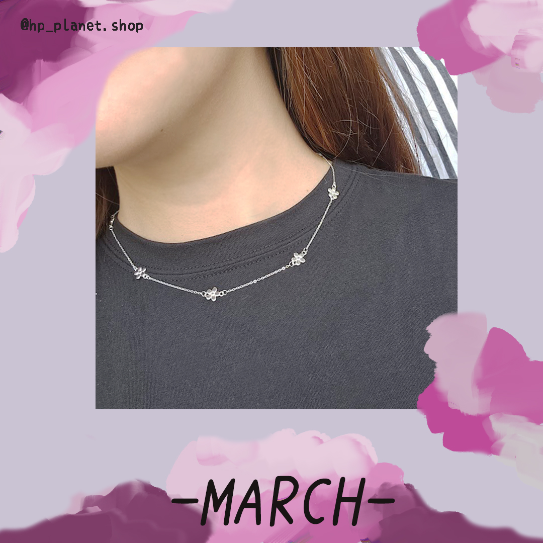 闆娘推薦!人氣小花925純銀項鍊 闆娘推薦!人氣小花925純銀項鍊