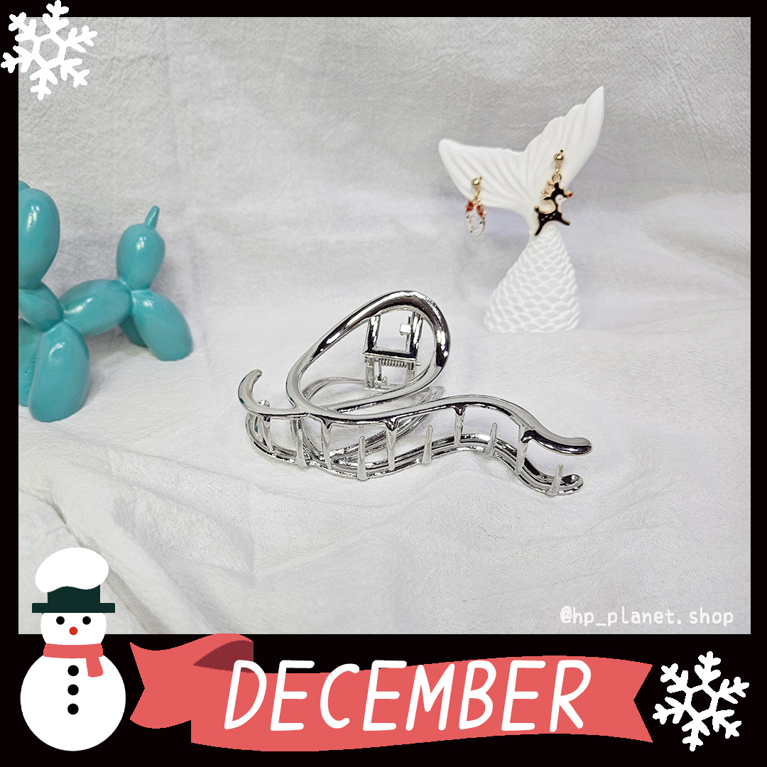 INS風10CM線狀金屬抓夾