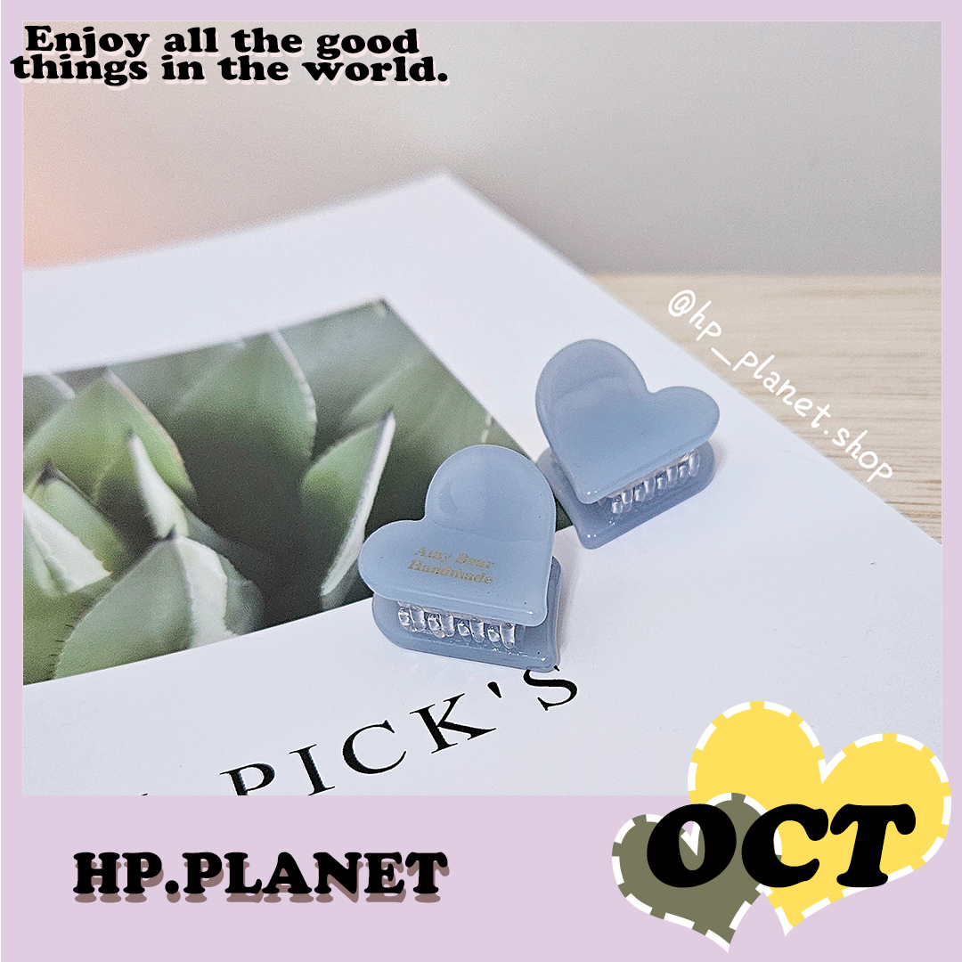 正韓 韓妞必備2入造型小抓夾(小花款/愛心款)