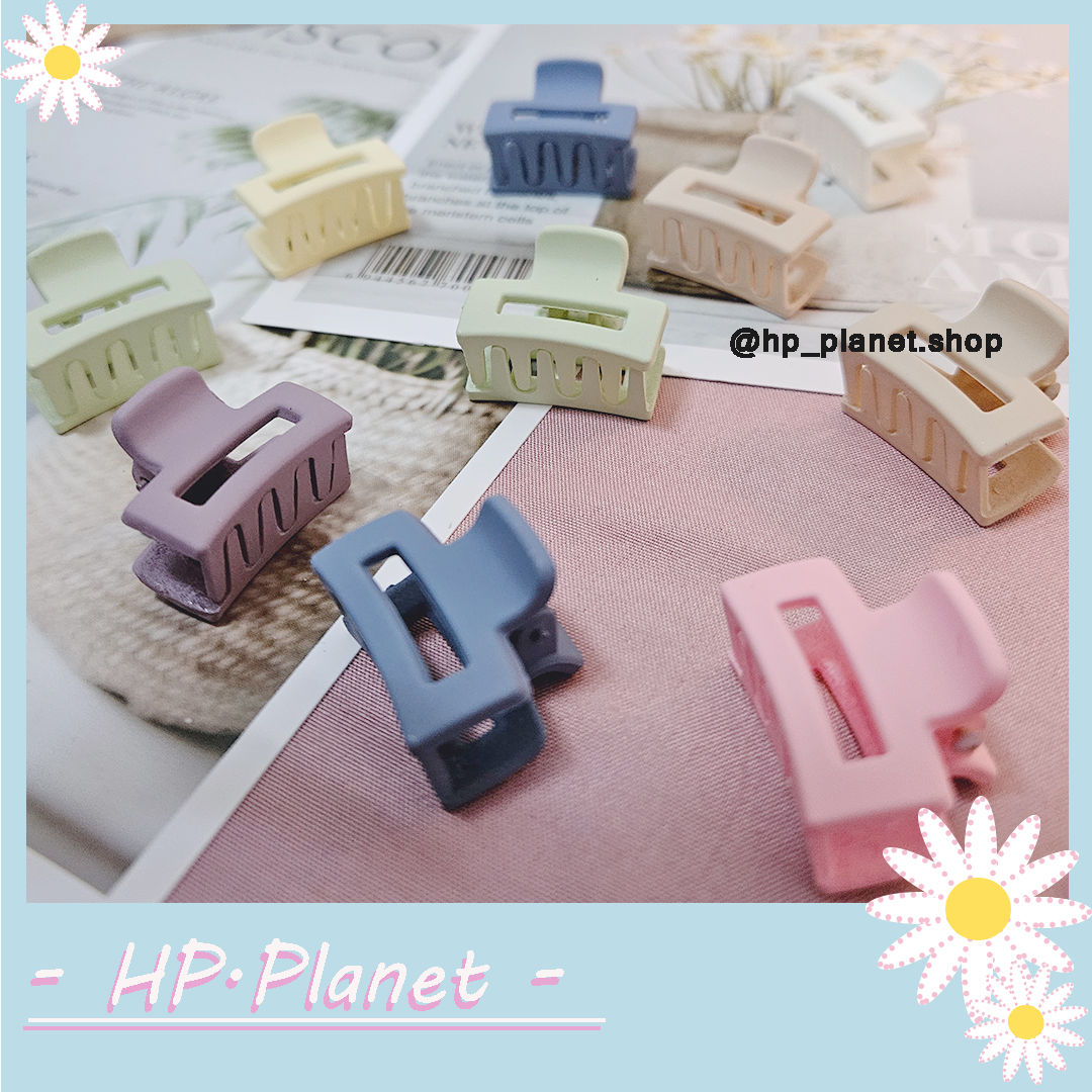 磨砂感方形小抓夾-2入