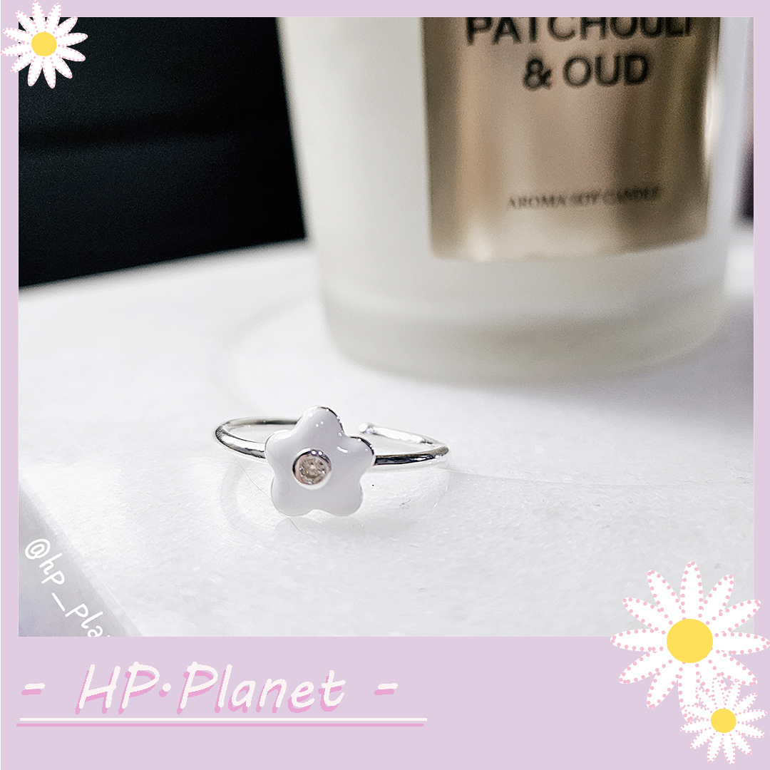 正韓 INS風小花可調式925銀戒