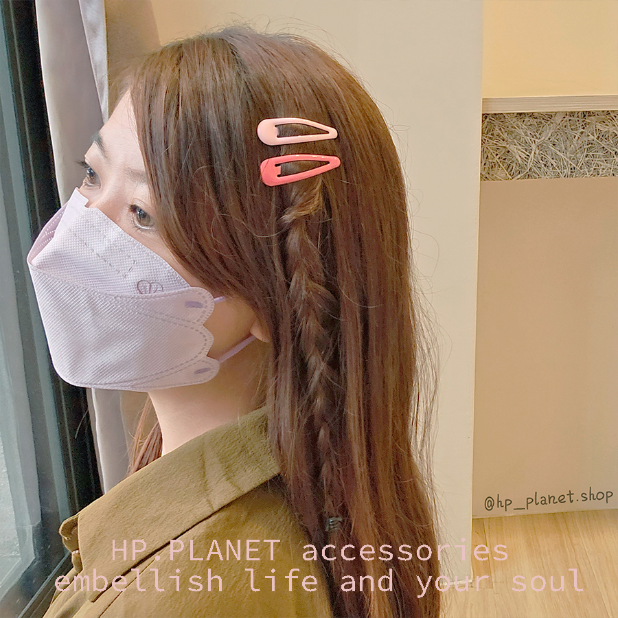 多巴胺色髮夾套組 BB夾＆一字夾(6入)