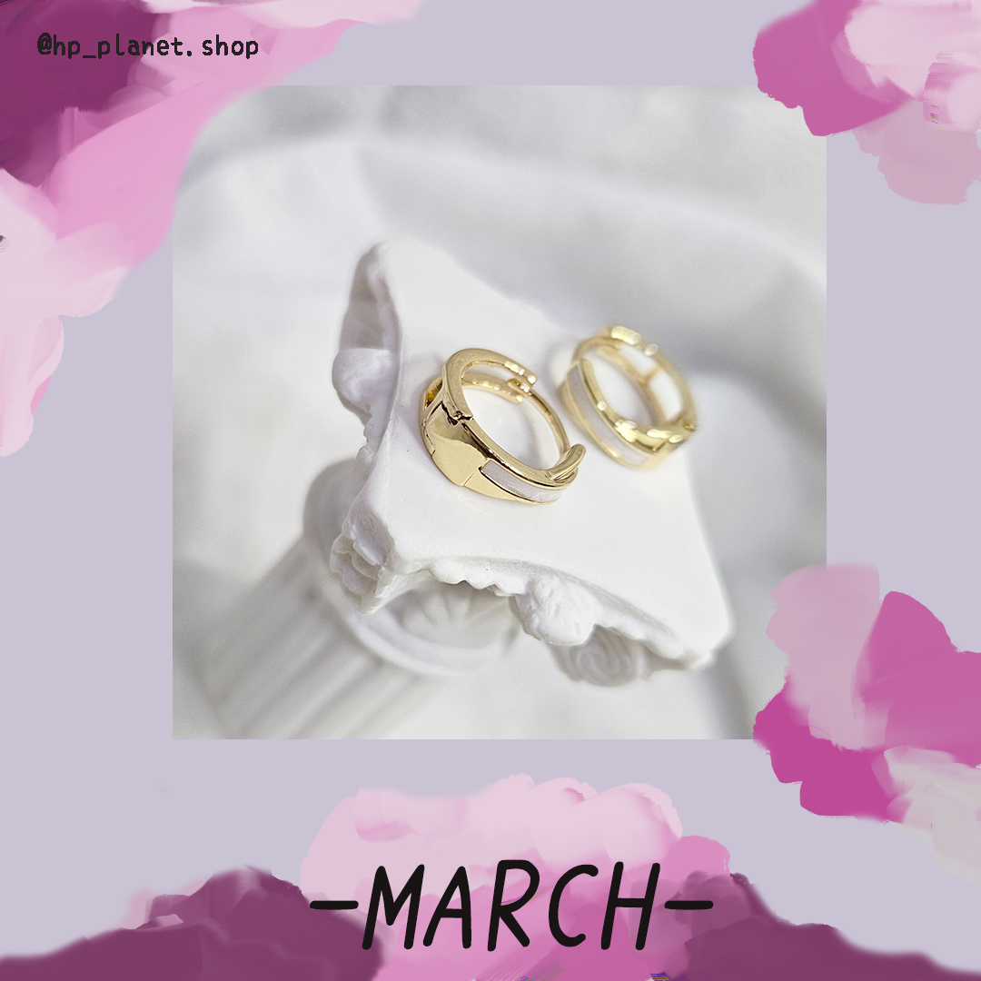 滴油圓形交織壓扣耳環 滴油圓形交織壓扣耳環