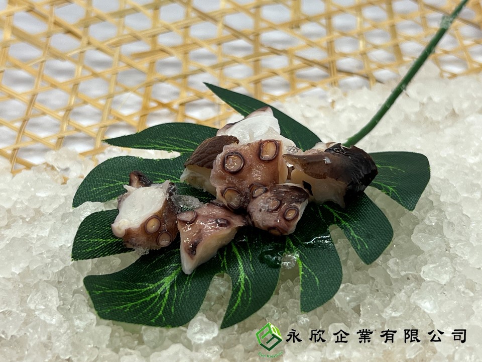 巴拉望野生熟章魚丁