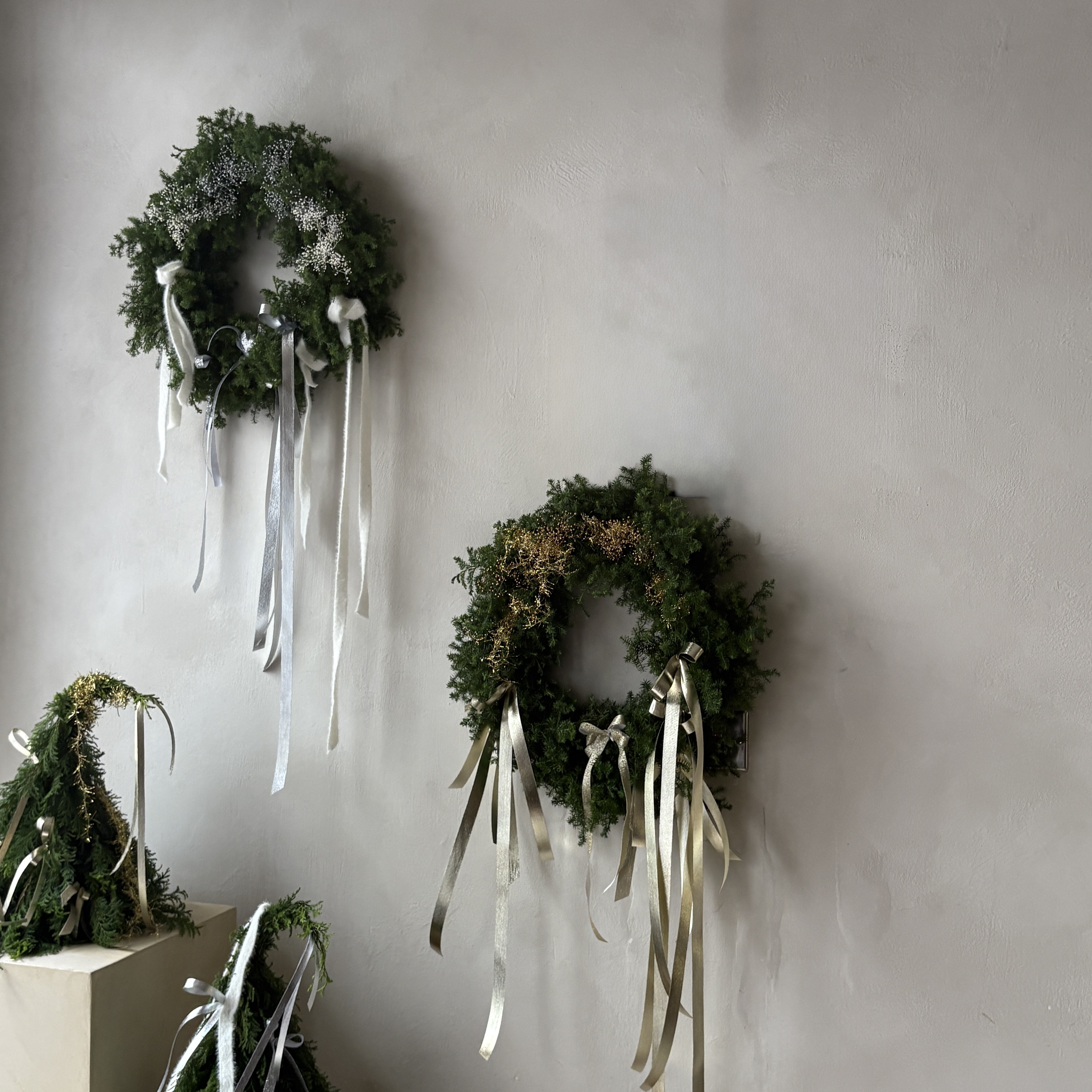 Christmas Wreath 課程 - 2 色