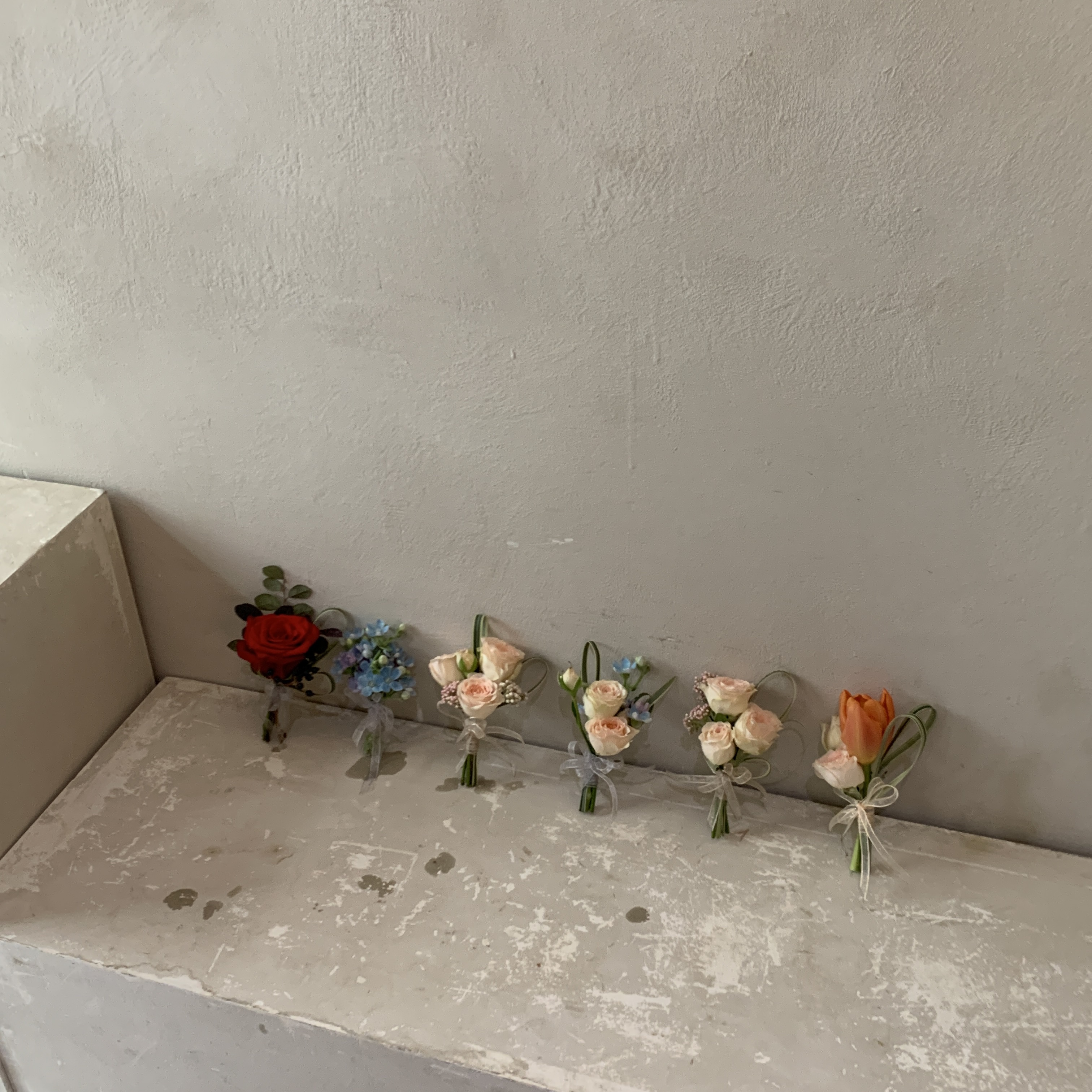 胸花 - 杏粉色系3