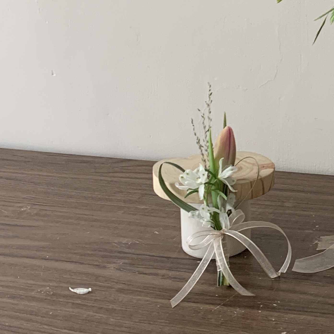 胸花 - 粉白色系2