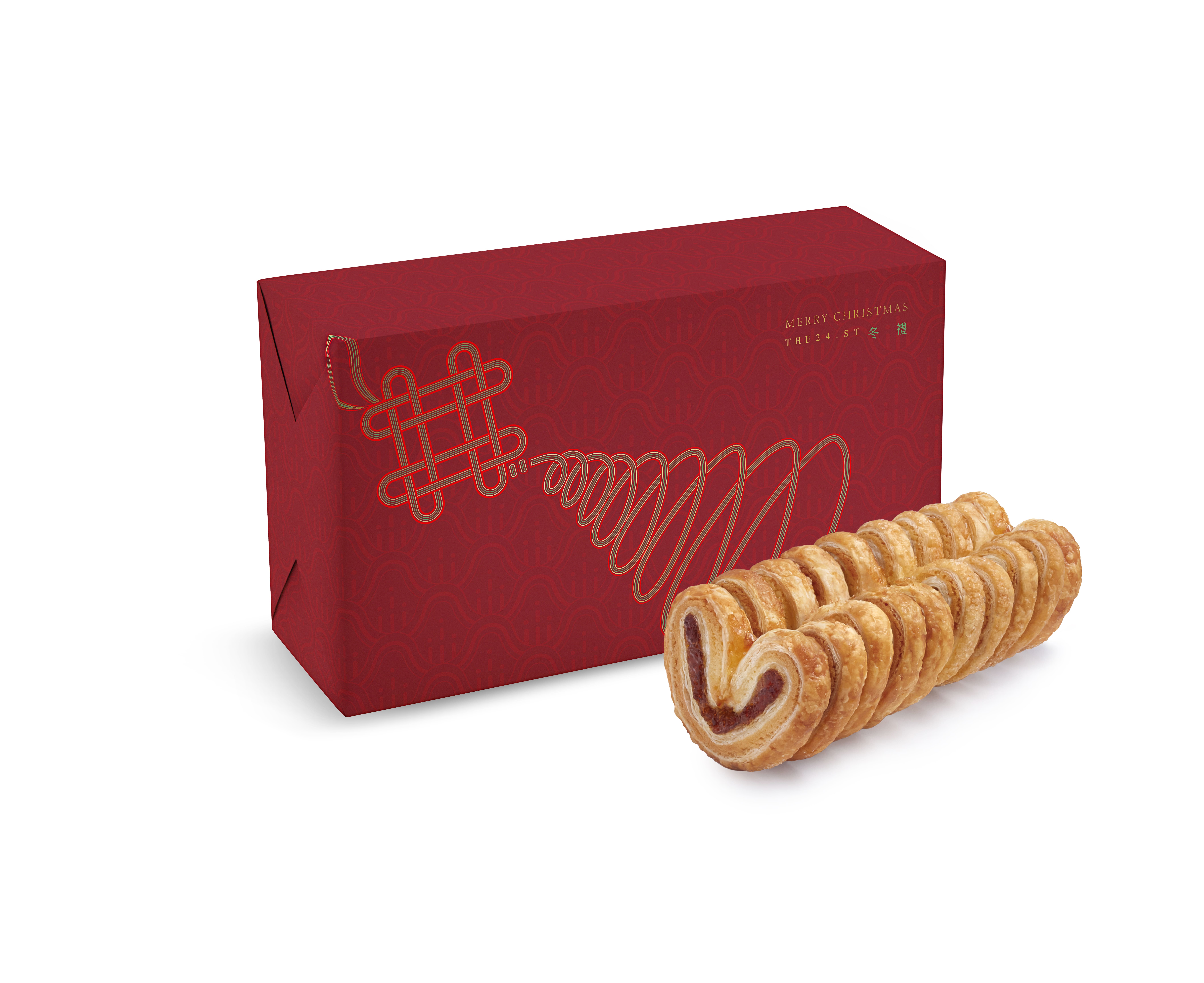 聖誕限定·蘋果山楂蝴蝶酥禮盒 (10件裝) Christmas Edition - Apple and Hawthorn Palmiers Gift Box (10pcs)