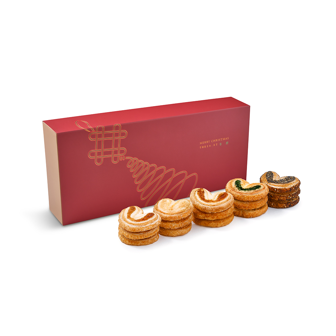 聖誕限定·雜錦蝴蝶酥禮盒 (15件裝) Christmas Edition - Assorted Palmiers Gift Box (15pcs)