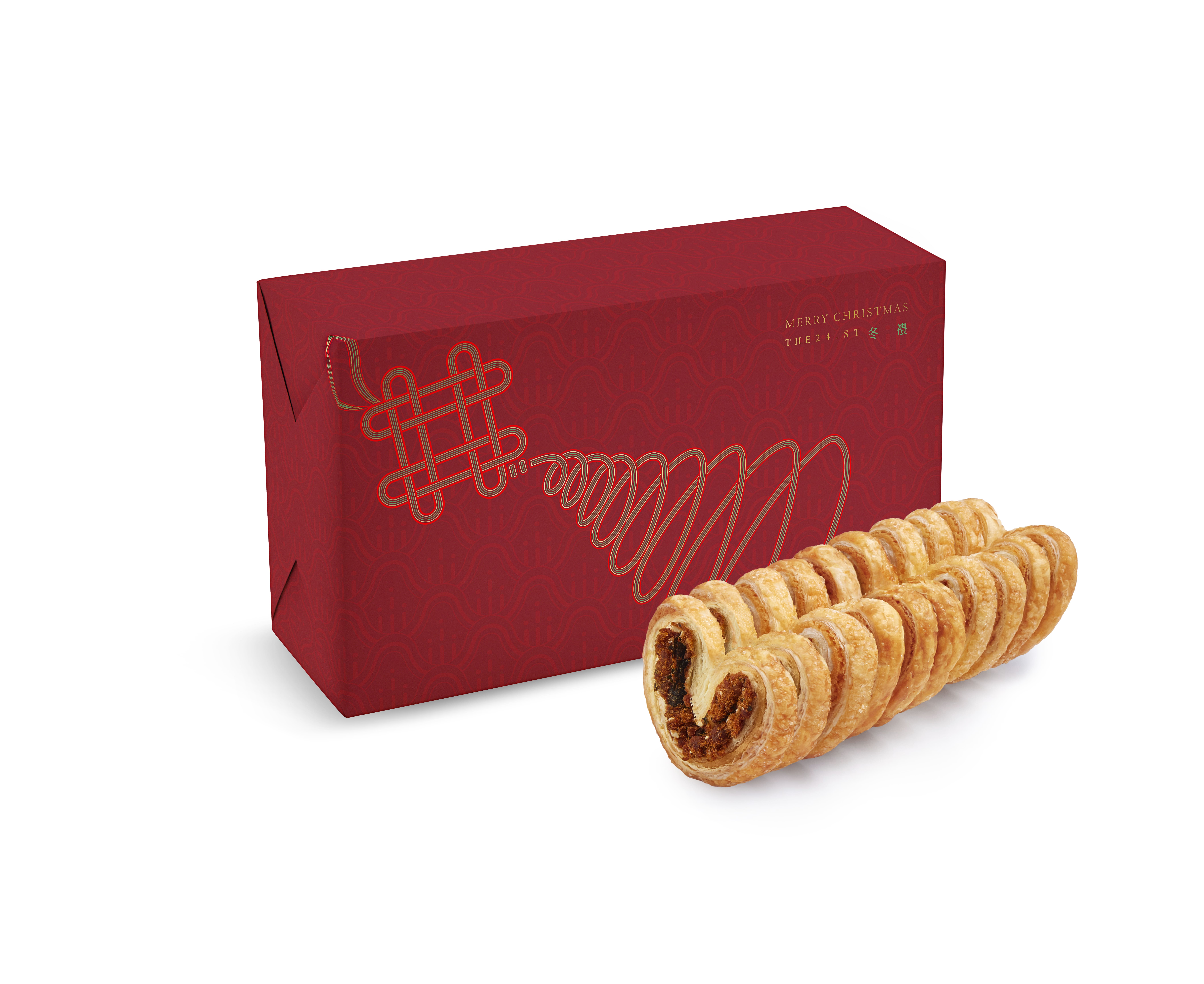 聖誕限定·海苔肉鬆蝴蝶酥禮盒 (10件裝) Christmas Edition - Seaweed & Pork Floss Palmiers Gift Box (10pcs)