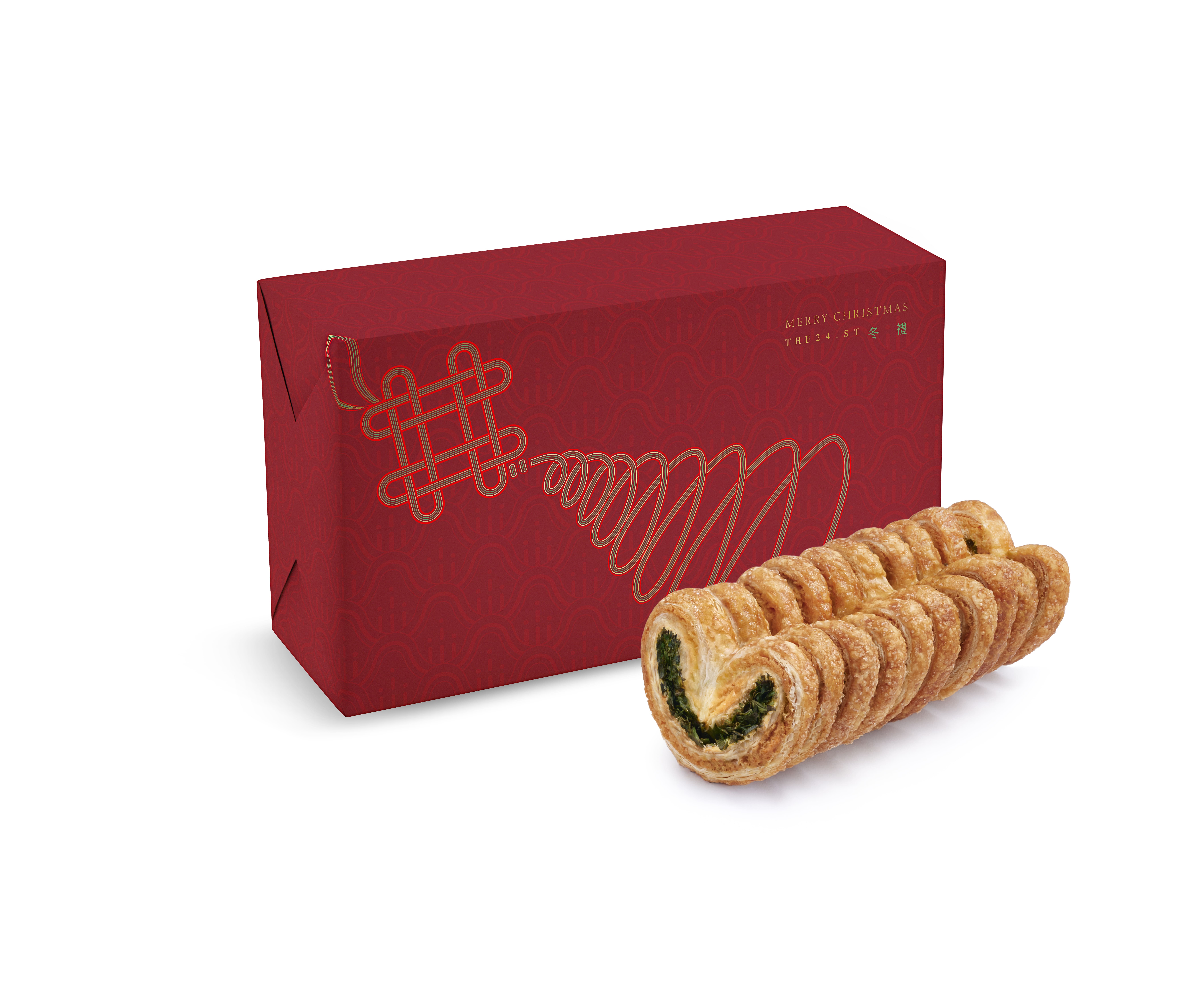 聖誕限定·三星蔥芝士蝴蝶酥禮盒 (10件裝) Christmas Edition - Sanxing Scallion and Cheese Palmiers Gift Box (10pcs)