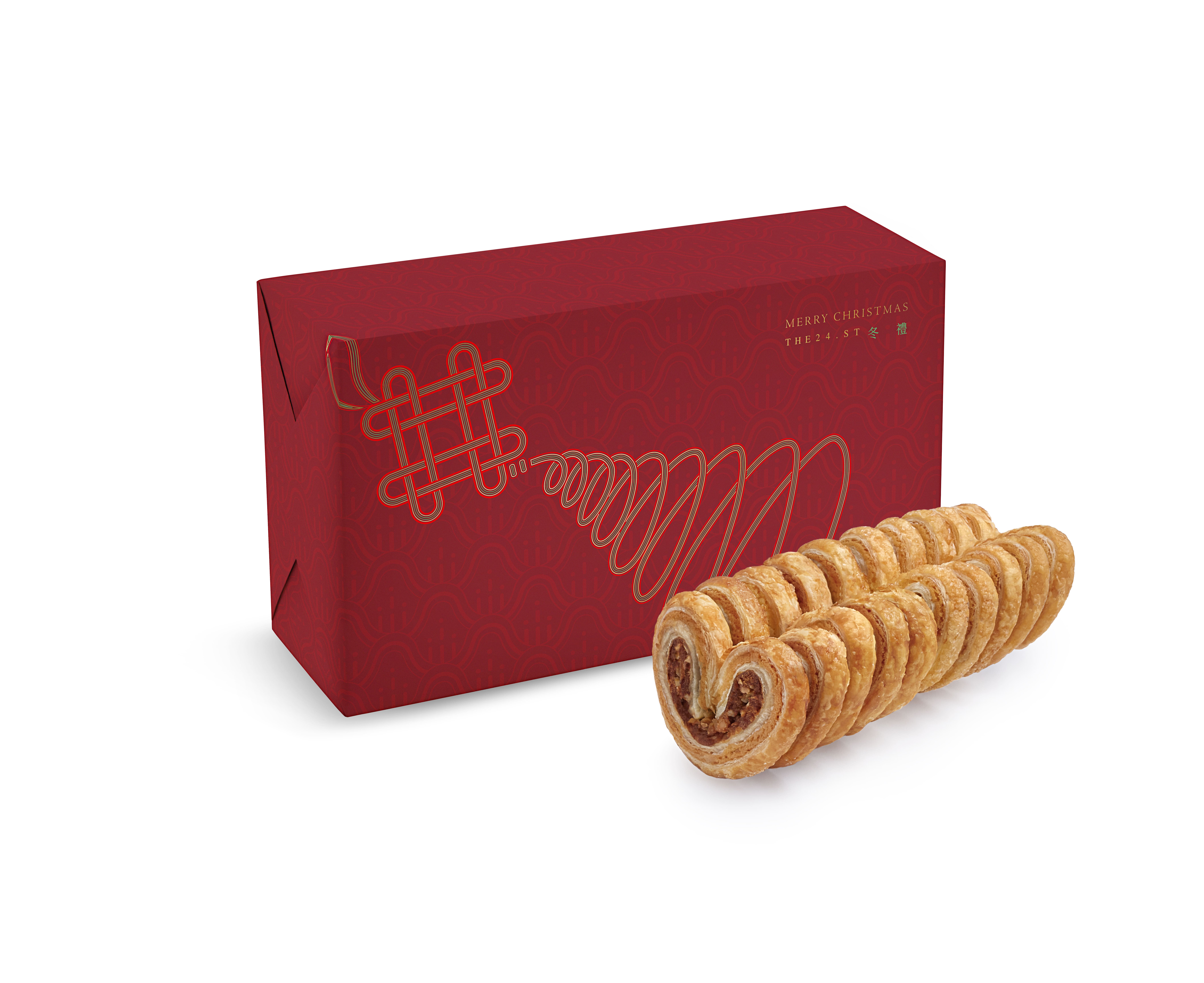聖誕限定·栗子堅果蝴蝶酥禮盒 (10件裝) Christmas Edition - Chestnut Palmiers Gift Box (10pcs)