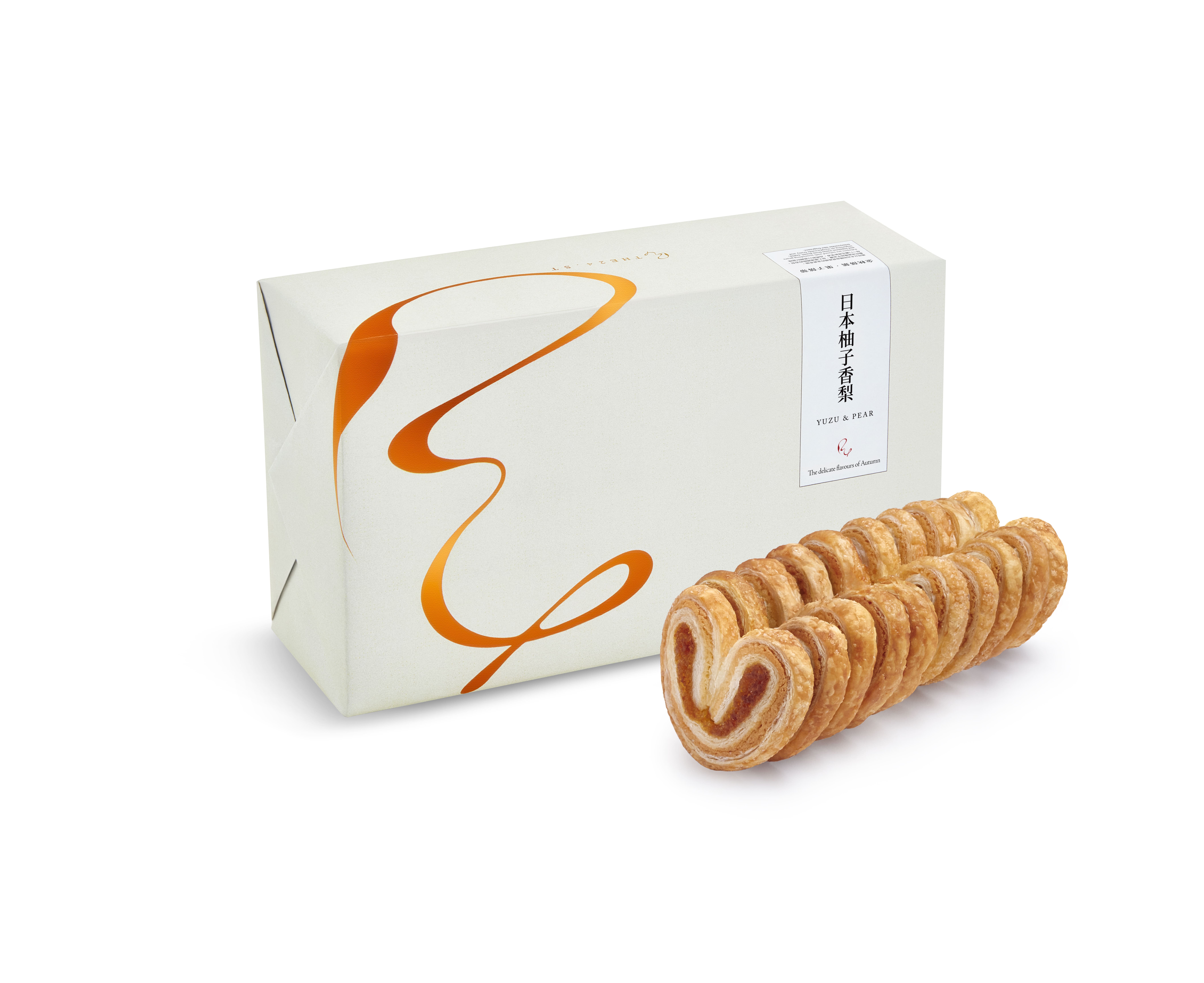 日本柚子香梨蝴蝶酥禮盒 (10件裝) Yuzu and Pear Palmiers Gift Box (10pcs)