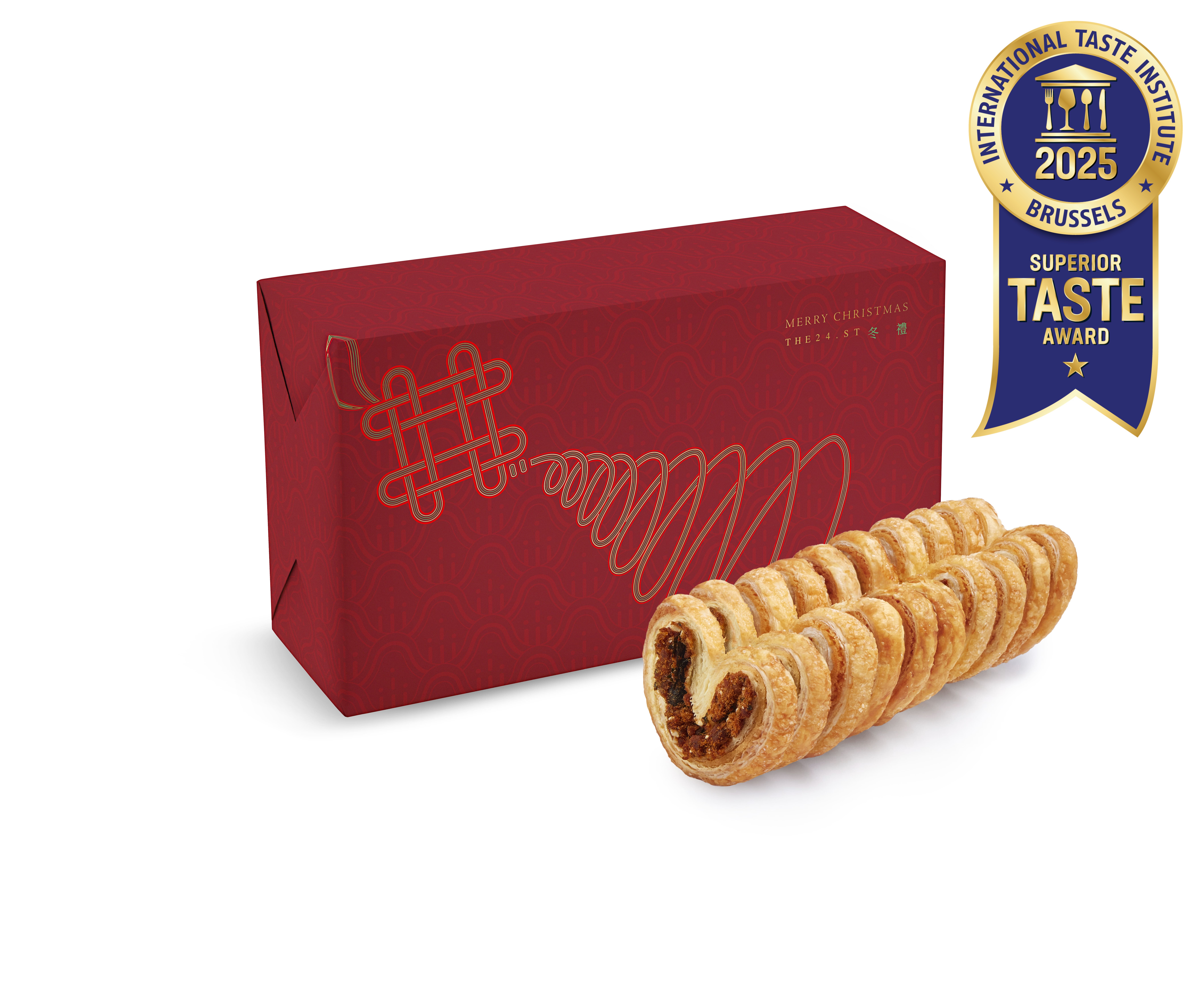 聖誕限定·海苔肉鬆蝴蝶酥禮盒 (10件裝) Christmas Edition - Seaweed & Pork Floss Palmiers Gift Box (10pcs)