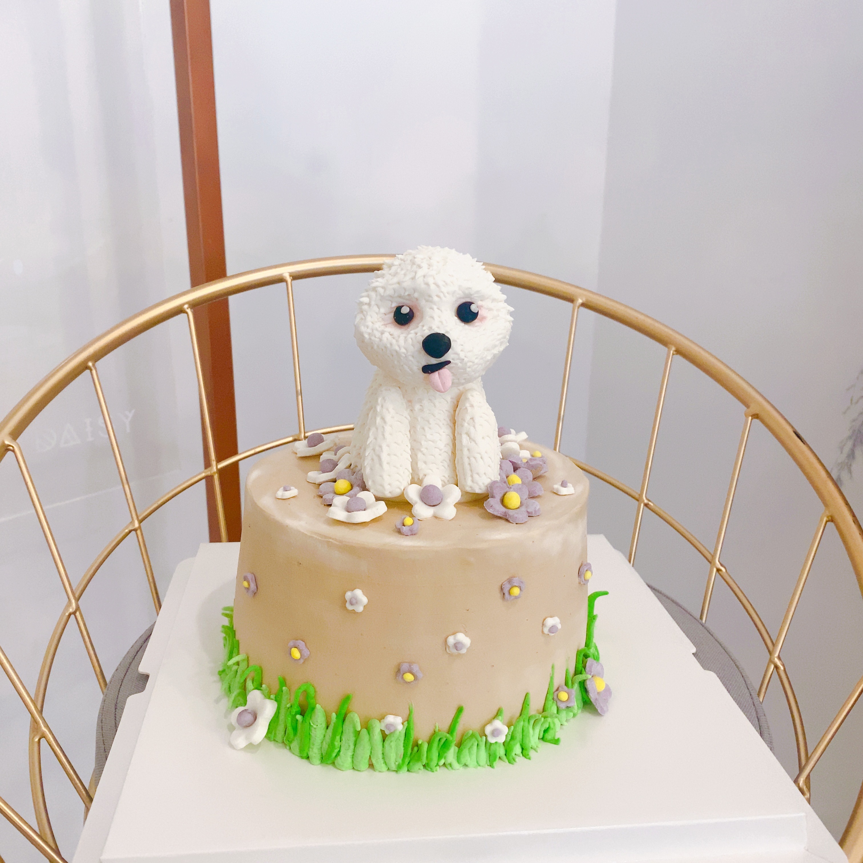 狗狗翻糖造型蛋糕| 翻糖造型蛋糕- Daisycafe