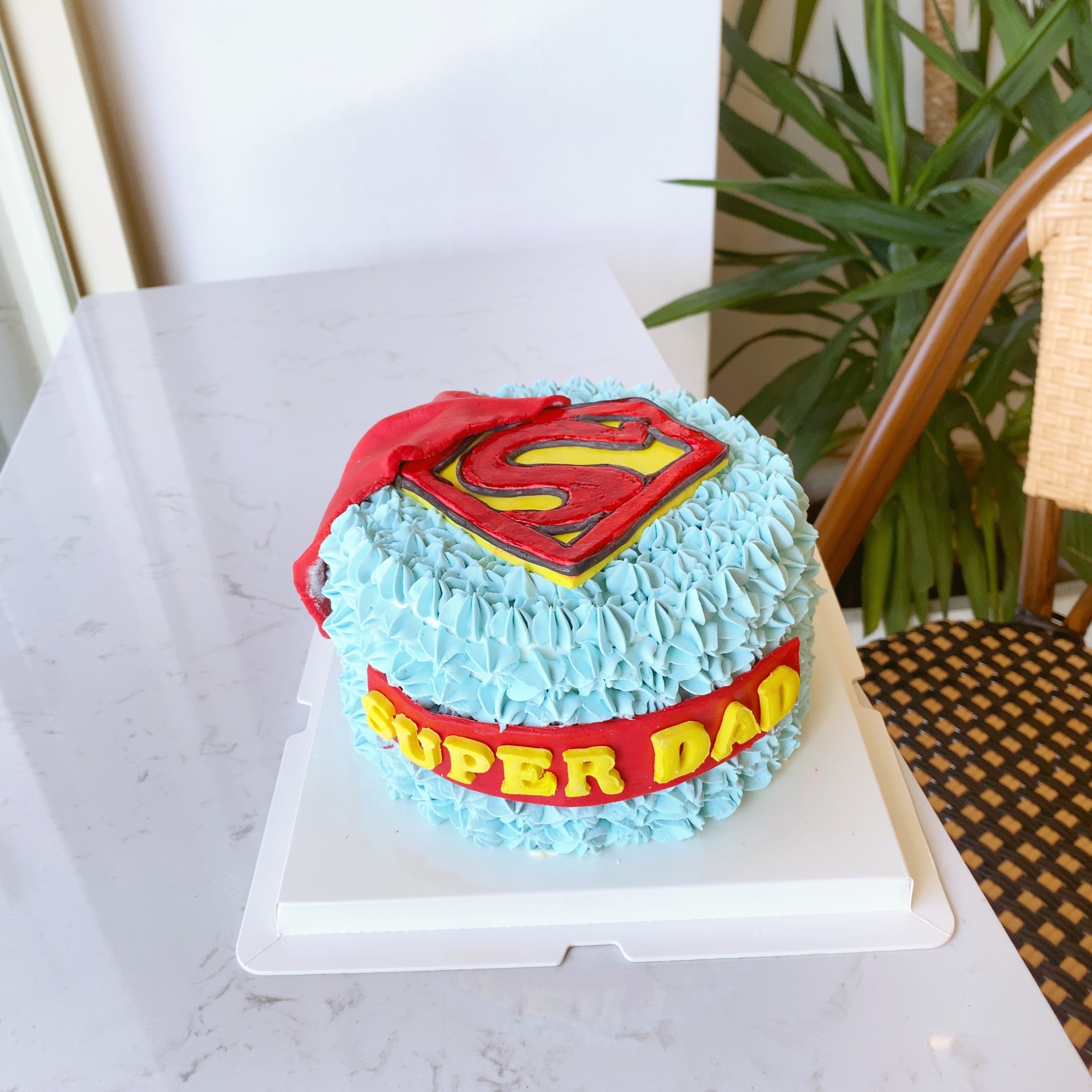 我的温馨世界: superman 超人蛋糕~