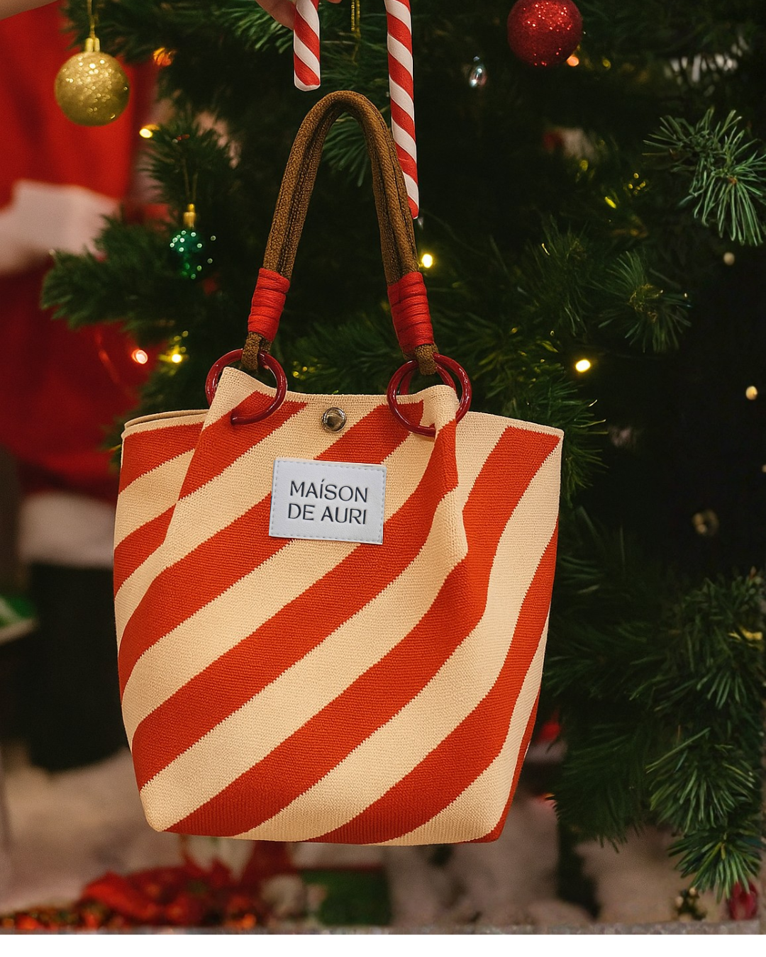 Smoothie Jolly 拐杖紅 果昔包 聖誕款