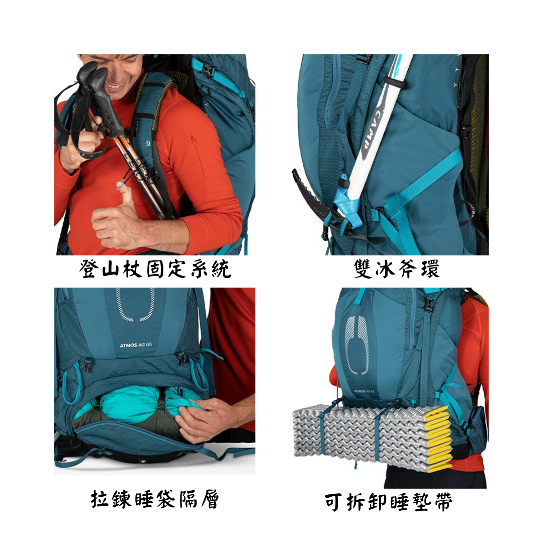 Osprey Atmos 65L男包1