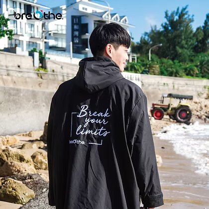 Breathe 水呼吸 防風/防潑水/防寒長版外套12