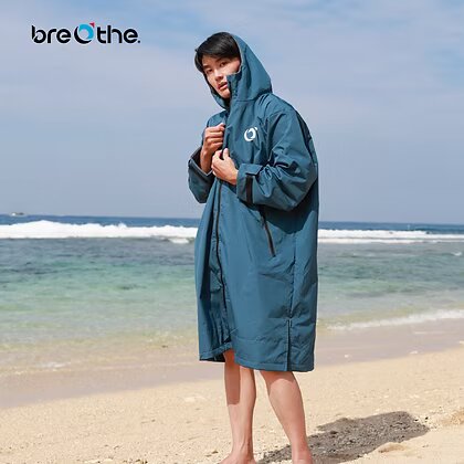Breathe 水呼吸 防風/防潑水/防寒長版外套10
