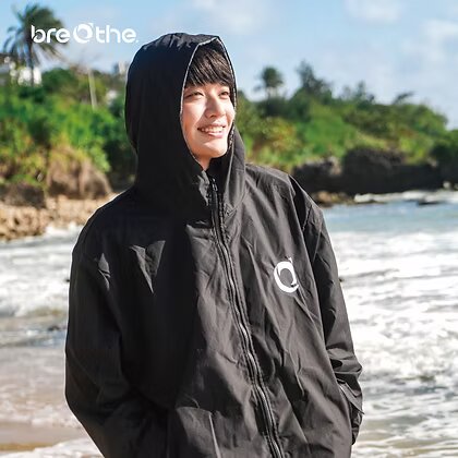 Breathe 水呼吸 防風/防潑水/防寒長版外套11