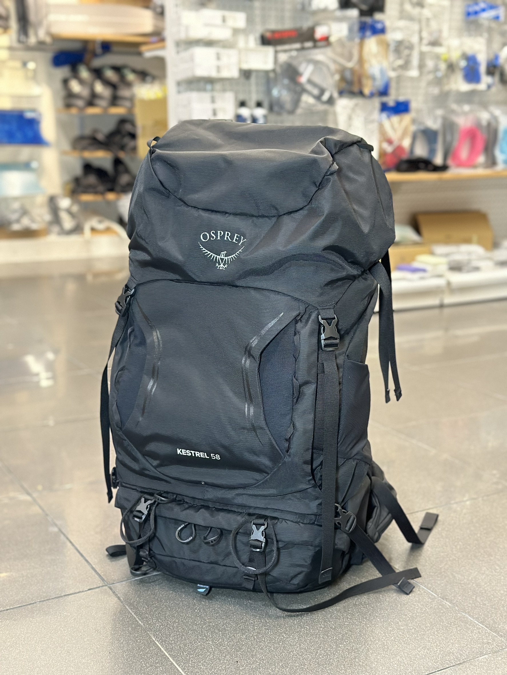 | 裝備寄賣 | Osprey Kestrel 58L 登山男包 (店面展示中)