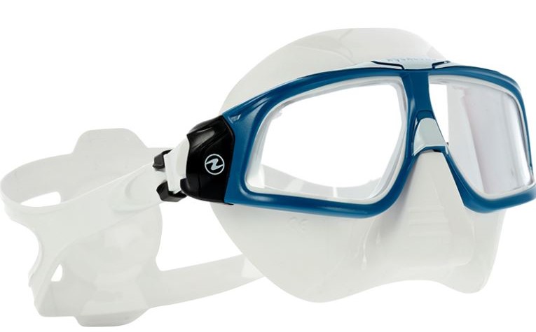 Sphera白底藍框面鏡