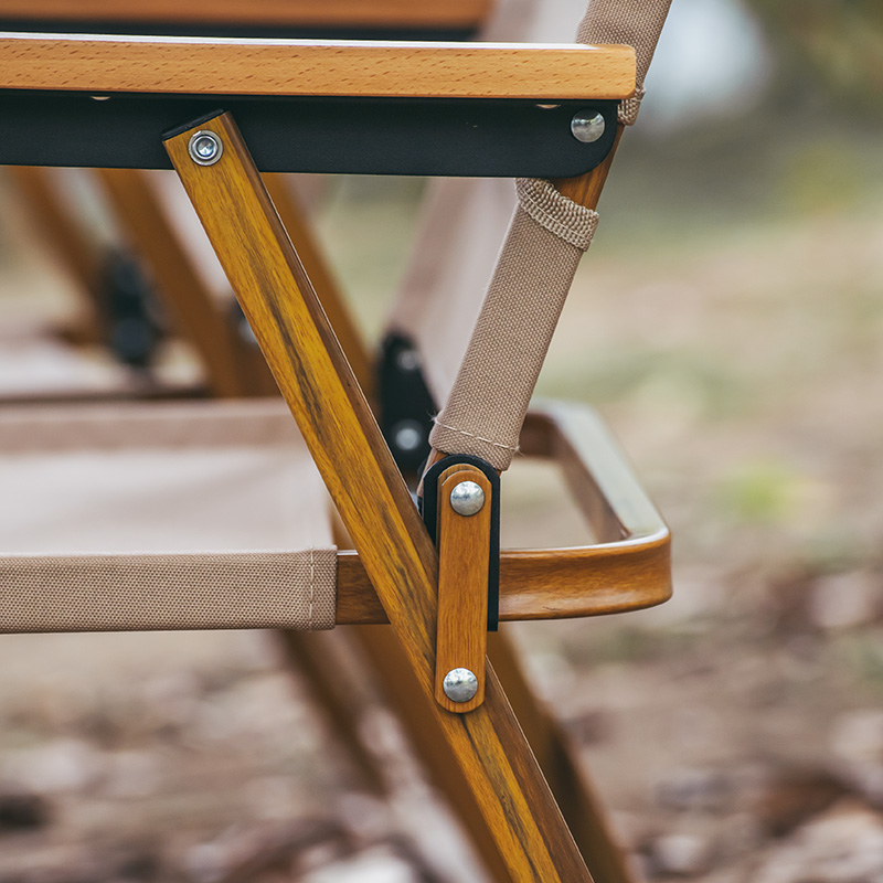 NH鋁合金雙人折疊露營椅