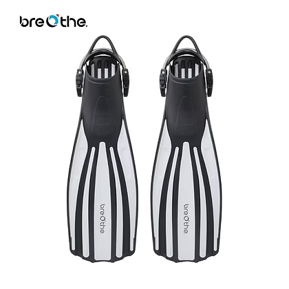 Breathe 水呼吸 調整式潛水蛙鞋 (不鏽鋼彈簧蛙鞋帶)2